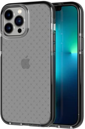 Tech21 Evo Check for iPhone 13 Pro Max – Ultra-Protective Phone Case with 16ft Multi-Drop Protection, Black
