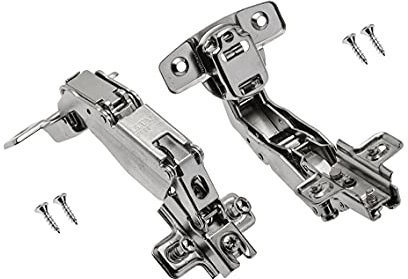 GTV Kitchen Bedroom Cabinet Unit Door Hinges Angular 165 Degree Pack of 2 pcs
