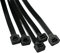 On1shelf® Cable Ties, 550mm x 9.0mm, 21.6 Premium Tie Wraps, Strong and Long Nylon Zip Tie (5, Black)