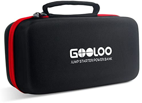 GOOLOO Jump Starter Eva Protection Case for GP3000 GT4000 GT4000S 12V Jump Starters,Portable Hard Storage Case Car Tool Gadgets Carry Bag