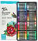 MONT MARTE Watersoluble Oil Pastels in Tin Box Signature 48pc, 48 Assorted Colors, Great Blending and Layering, Comes in Storage Case, Ideal for Art, Craft, Coloring and Sketching