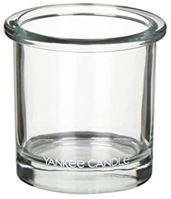 YANKEE CANDLE PORTA TEA LIGHT VOTIVE TRASPARENTE ACCESSORI PROFUMO CASA INTERNI