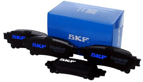 SKF Scheibenbremse Bremsbelag VKBP 90604-4er Set - Position Hinterachse Höhe 77mm Länge 134mm Breite 83mm Dicke 15mm - OE Qualität