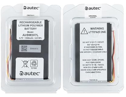 Original AUTEC Akku - AIRBM3V7L - R0BATT00E0018-3,7V 1300mAh 4.81Wh, schwarz