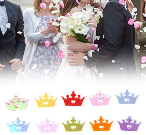 Tbest 60-g-Beutel Bunte Pailletten Biray W Party Konfetti Nageldekor DIY L Widder0 9 Anzahl Gemischte Farben, Festivalkategorie Grußkarten Partylagen (Kleine Größe)