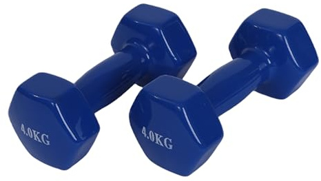 Endless Pair of Vinyl Coated Fixed Dumbbell for Gym Exercises | Material : Iron with Vinyl Coat | Weights for Women and Men