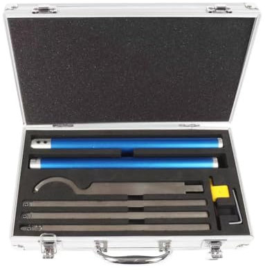 MSCHENZW Holzdrehwerkzeug-Set, Holzbearbeitungsmeißel, Hartmetall-Wechselplatten, Fräser für Drehmaschine, Holzbearbeitungswerkzeuge, Zubehör