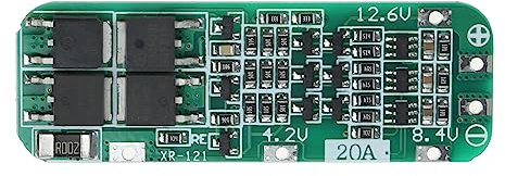 yanwuwa 3S 20A Li-ion Lithium Battery 18650 Charger Protection Board PCB 12.6V Cell Charging Protecting Module Lithium Battery Protection Circuit