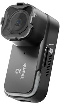 RunCam Thumb 2 FPV Mini-Actionkamera 4K60FPS 27g Fernbedienung-Aufnahme mit Gyroflow-Stabilisierung ND-Filter für FPV-Drohne Cinewhoop Flugzeug RC-Auto (Thumb 2)