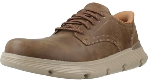 Skechers Garza Mens Shoes, Taupe, 6.5 UK
