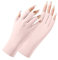 Lack Handschuhe Schwarz Kurz Fingerlose Handschuhe Sonnenschutz Outdoor-Handschuhe Handschuhe/Fäustlinge Satin Kleid Kurz (Pink, One Size)