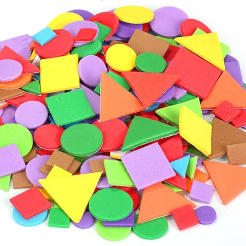 Pegatinas de Espuma,300 PCS Pegatinas Goma EVA para Manualidades para DIY Scrapbooking Pared Decorativas