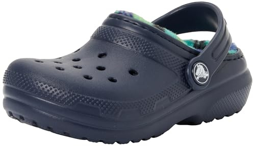 Crocs Unisex Kinder Classic Lined Bold Check Clog T Clog