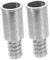 DINHEAROM 2pcs Extension Pole Adapter Tips for Metal Broom Handles Durable Replacement Tips Easy to Install Multipurpose Design for Home Cleaning Tasks Threaded Compatibility