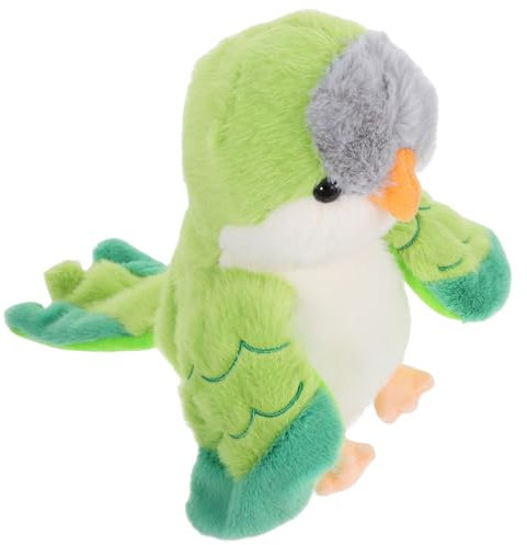 Yardwe Handpuppenspielzeug Vogel Fingerpuppen Papagei Plüschtier Papageienspielzeug Vogel Stofftier papagei handpuppen für Plüsch-Fingerpuppenspielzeug Papagei Stofftier