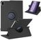 Cover per Oneplus Pad 3 Custodia a libro in pelle PU Cover Tablet Cover [girevole a 360 gradi]-Nero