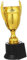 SUPVOX Coupe de Plastique Doré de Récompense Élégant pour Compétitions Décor de Fête et Prix