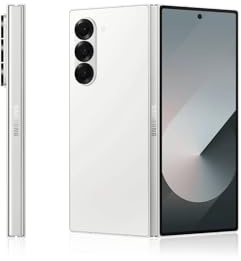 Samsung Galaxy Z Fold 6 5G Smartphone, 1TB Storage, White (Renewed)
