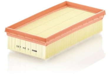 MANN-FILTER, C 24 120 Luftfilter | Für PKW, Saubere Luftzufuhr, Langlebiges Filtermedium, Passgenaues Design, Echte OE-Technologie