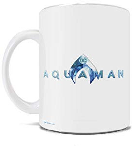 Aquaman Logo - DC Comics - Aquaman Movie Keramik Kaffeetasse Sammlerstück