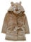 Strong Souls Boys Novelty Hooded Dressing Gown Brown Dog 5-6 Years
