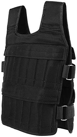 Weight Vest, Breathable Mesh 15KG Weighted Vest Strength Training Jacket for Workout Fitness