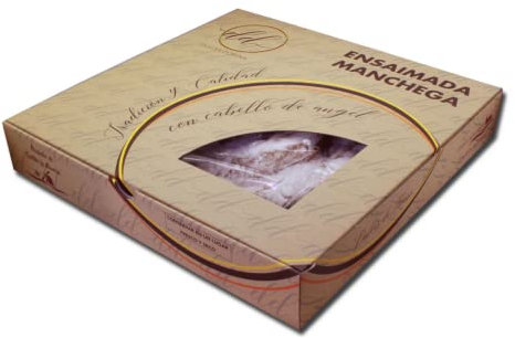 Ensaimada Artesana Manchega con Cabello de Ángel 325 g