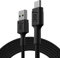 Green Cell Cavo USB-A - USB-C Tipo C 1.2m Cavo di ricarica nero Compatibile con Samsung Galaxy S23 S22 S21 S20 Ultra S10 S9 S8+ | Note 20 10 9 8 | Telefoni Android