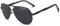 KINGSEVEN Klassische Polarisierte Sonnenbrille für Männer Frauen Retro Aluminium magnesium Sonnenbrille NK725 (Gray/Black)