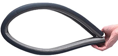 Stopper Staub Flexible Tür Geräuschunterseite Zugluftreduzierung Schalldichtung Fensterdichtungsblocker 93CM Streifendichter Versiegelung Unter-Frankreich,weiß
