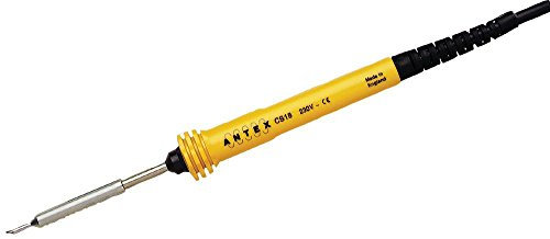 ANTEX CS18 230V IRON SILICONE LEAD | SOLDERING IRONS/POTS POWER (MAINS) TOOLS, 1 X QTY - S48J470