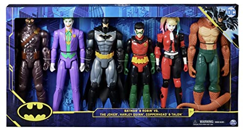 DC Batman Action-Figuren, 30,5 cm, 6 Stück