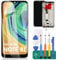 Pour Xiaomi Redmi Note 8T Écran LCD de rechange pour Redmi Note 8T M1908C3XG Écran tactile Digitizer Kit de réparation (Noir avec cadre)