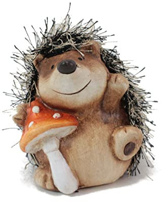 Igel Dekofigur I 6 x 6 x 8 cm I Igelfigur I Herbstdeko