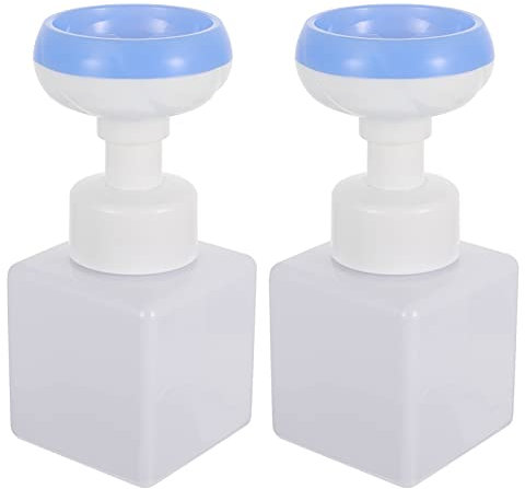 STOBAZA 2st Mousse Sekt Flasche Cartoon-seifenspender Schaumflasche Reiseschäumer Schaumpumpflasche Blumenschaum Seifenspender Schaumbehälter Flasche Emulsion Plastik Reisen Schaummaschine