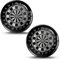 SkinoEu 2 x 3D Gel Silikon Stickers Sport Spiel Darts Dartscheibe Silber Aufkleber Auto Moto Motorrad Fahrrad Skate Fenster Tür PC Tablet Laptop KS 143