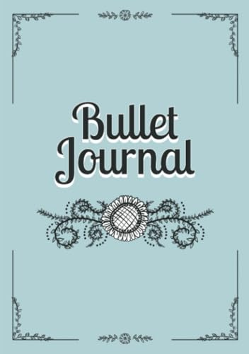 Bullet Journal für Einsteiger mit Inhaltsverzeichnis (A5 / 130 Seiten), Ice Bucket Liste, Mein perfekter Tag, Jahres-, Monats-, Wochenplaner: Organisiere dir deine Ziele!