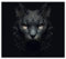 SMTDeco Herdabdeckplatte Ceranfeld Abdeckplatte Herdabdeckung Herdplatten Abdeckungen Induktionskochfeld 60x52 cm 1-tlg. Katze Fantasie Schwarz