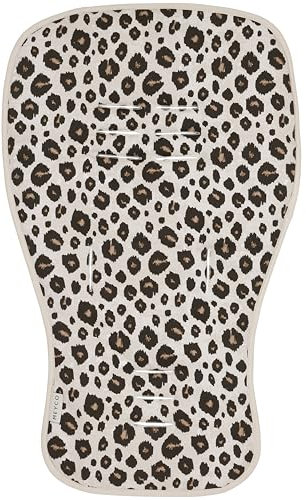 Meyco Baby Gepard Buggy-Einsatz (Sitzauflage aus 100% Baumwolle, weich, feuchtigkeitsabsorbierend, atmungsaktiv, universelle Passform), Sand Melange, Kinderbett