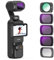AMAZEAR ND Filter Kit für DJI Osmo Pocket 3 Zubehör (1/4 Black Mist/CPL / ND16 / ND64 / ND256) Reise Vlog Filter Kit für DJI Pocket 3