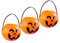 Abaodam 3pcs Collapsible Halloween Pumpkin Bucket Trick or Treat Candy Holder Kids Storage Container