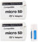2Pcs Memory Card Adapter for Ps Vita,Compatible with Henkaku Enso System,Easily Expand Your Storage Space and Provide You with A Faster Gaming Experience,with 1 Card Reader