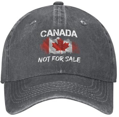 GQWJKSZ Kanada isfor Sale-Mütze „I Love Canada-Mütze, Baseball-Kappe, verstellbar, für Herren und Damen, Schwarz