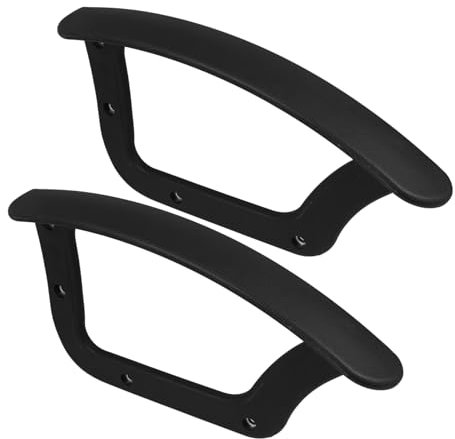 DINHEAROM 1paar Bürostuhl Armlehnen Ersatzteile Ergonomische Strapazierfähige Armlehnen Für Büro Und Gaming-stühle Vielseitig Einsetzbar Für Komfortables Sitzen Und Entspannen