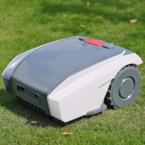 Robot tosaerba automatico con navigazione GPS e controllo tramite app, taglia efficacemente grandi aree fino a 29.000 mq, caratteristiche antifurto e cura del prato autocaricante