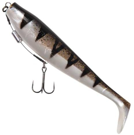 Fox Rage Zander Pro Shad 16cm 39g Loaded UV Glitter Perch NRR118