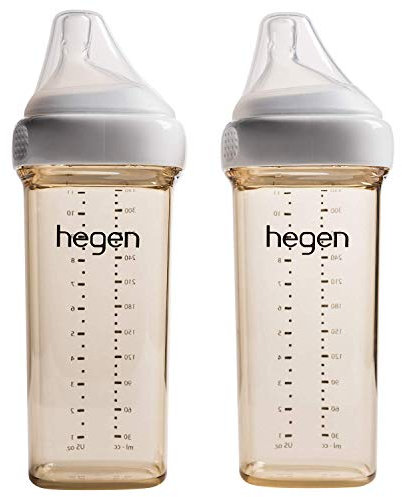 Hegen PCTO Biberon PPSU 330 ml avec tétine (lot de 2)