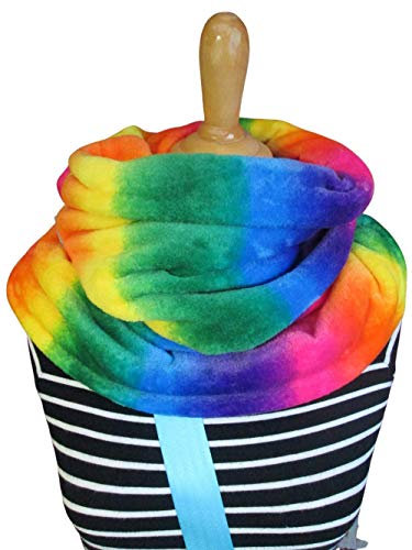 REGENBOGEN bunter Loop Schal Loopschal für Damen