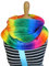 REGENBOGEN bunter Loop Schal Loopschal für Damen