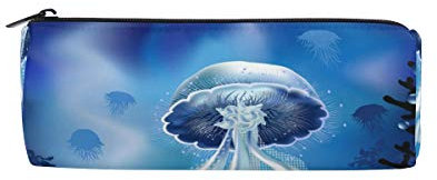 FANTAZIO Federmäppchen Magic Quallen Make Up Tasche